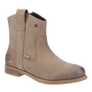 Cotswold Womens/Ladies Signet Leather Ankle Boots / Taupe